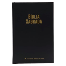 Bíblia Sagrada Semear | NAA | Capa Dura Preta