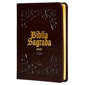 Segunda imagem do produto Bíblia Sagrada Slim | ACF | Luxo Marrom