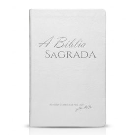 Bíblia Sagrada Slim | ACF | Semi Luxo Branca