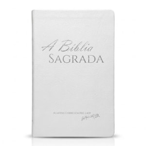Bíblia Sagrada Slim | ACF | Semi Luxo Branca