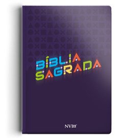Bíblia Sagrada Slim Color Pop It | NVI | Letra Maior | Semi Luxo