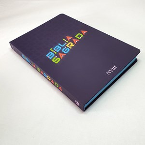Bíblia Sagrada Slim Color Pop It | NVI | Letra Maior | Semi Luxo