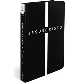 Bíblia Sagrada Slim Cruz Jesus Cristo | NVT | Letra Maior | Capa Flexível