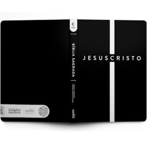 Segunda imagem do produto Bíblia Sagrada Slim Cruz Jesus Cristo | NVT | Letra Maior | Capa Flexível