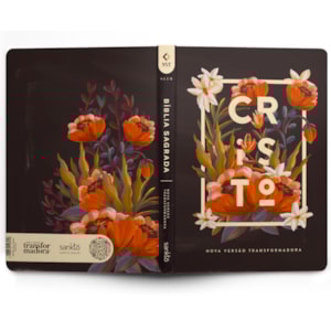 Segunda imagem do produto Bíblia Sagrada Slim Flores Tropicais | NVT | Letra Maior | Capa Flexível