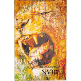 Bíblia Sagrada Slim Leão de Judá | NVI | Letra Normal | Capa Dura