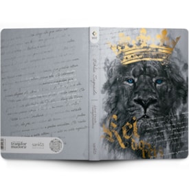 Segunda imagem do produto Bíblia Sagrada Slim Leão Rei dos Reis | NVT | Letra Maior | Capa Flexível