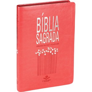 Bíblia Sagrada Slim | Letra Normal | NAA | Capa Pêssego