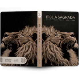Segunda imagem do produto Bíblia Sagrada Slim Lion Head | NVT | Letra Maior | Capa Flexível
