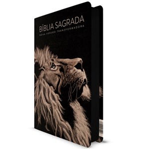 Bíblia Sagrada Slim Lion Head | NVT | Letra Maior | Capa Flexível