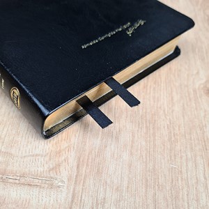 Bíblia Sagrada Slim Média | ACF | Letra Normal | Capa Preto Luxo C/ Índice