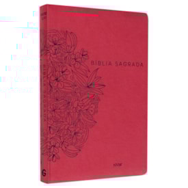 Bíblia Sagrada Slim | NVI | Letra Maior | Capa Luxo Nude