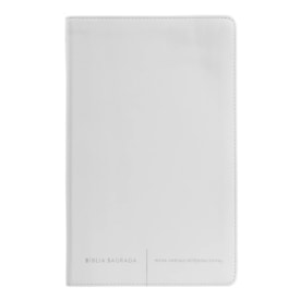 Segunda imagem do produto Bíblia Sagrada Slim | NVI | Letra Normal | Capa Luxo Branco