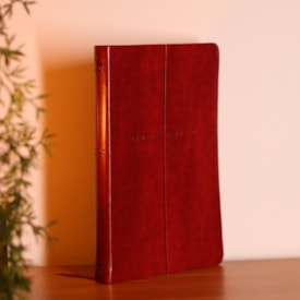 Segunda imagem do produto Bíblia Sagrada Slim | NVI | Vinho