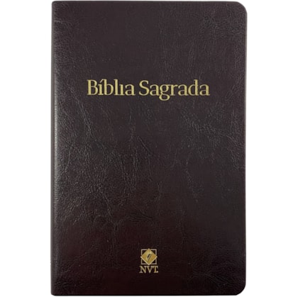 Bíblia Sagrada Slim | NVT | Letra Normal | Capa Marrom