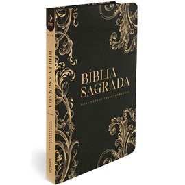 Bíblia Sagrada Slim Ornamentos | NVT | Letra Maior | Capa Flexível