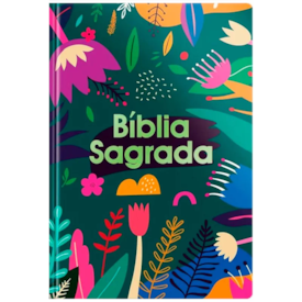 Segunda imagem do produto Bíblia Sagrada Tarde Colorida | NVT | Letra Grande | Capa Dura