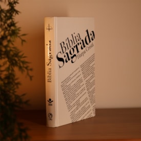 Segunda imagem do produto Bíblia Sagrada Texto | ARC | Harpa Cristã | Capa Dura