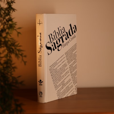 Segunda imagem do produto Bíblia Sagrada Texto | ARC | Harpa Cristã | Capa Dura