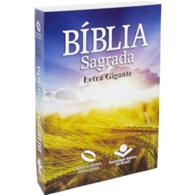 Bíblia Sagrada Trigo | NAA | Letra Gigante | Capa Brochura