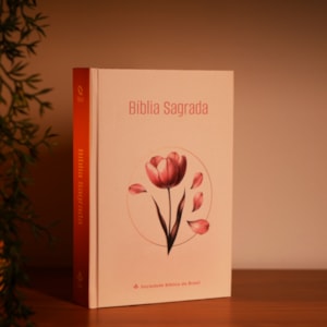 Segunda imagem do produto Bíblia Sagrada Tulipa | NAA | Capa Dura Rosa