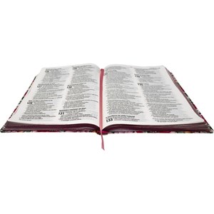 Bíblia Sagrada Ultrafina Flores | NAA | Letra Normal | Capa Ilustrada