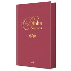 Bíblia Sagrada Vinho | NVI | Capa Dura