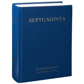 Bíblia Septuaginta em Grego | Letra Normal | Capa Dura Azul