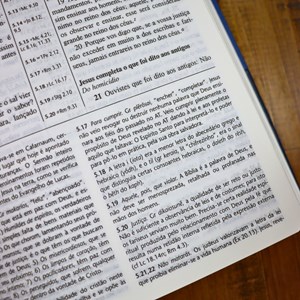 Bíblia Shedd | ARA | Letra Normal | Capa Luxo Duotone Azul