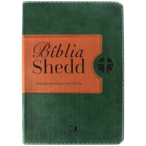 Bíblia Shedd | ARA | Letra Normal | Capa Verde e Marrom