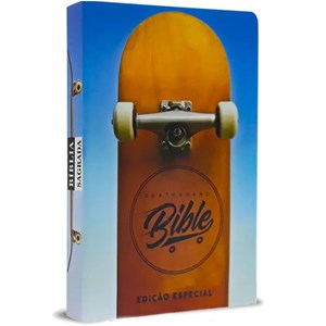 Bíblia Skateboard NVI | Letra Normal | Edição Especial Flexível