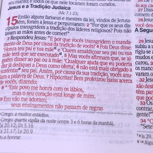 Bíblia Slim | ARC | Letra Normal | Capa Semiflexível Preto e Bordô
