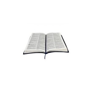 Bíblia Slim com Harpa Cristã | Letra Normal | ARC | Azul Nobre