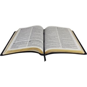 Bíblia Slim com Harpa Cristã | Letra Normal | ARC | Preta