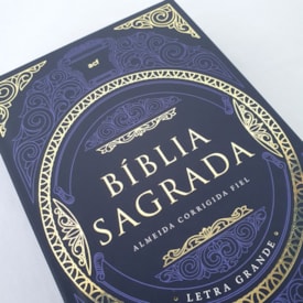 Segunda imagem do produto Bíblia Tesouro Sagrado | Leitura Perfeita | ACF | Letra Grande | Capa Dura