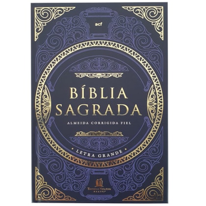 Bíblia Tesouro Sagrado | Leitura Perfeita | ACF | Letra Grande | Capa Dura