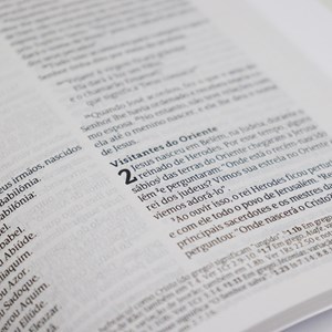 Bíblia Textura Floral | NVT | Letra Normal | Capa Dura
