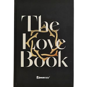 Bíblia The Love Book Coroa Jesus Copy | NAA | Letra Normal | Capa Dura