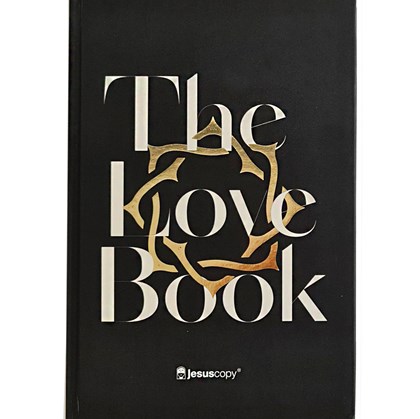 Bíblia The Love Book Coroa Jesus Copy | NAA | Letra Normal | Capa Dura