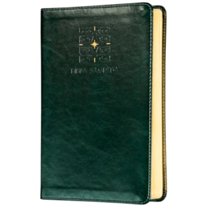 Segunda imagem do produto Bíblia The Purpose Book | A21 | Capa Couro Soft Verde Luz