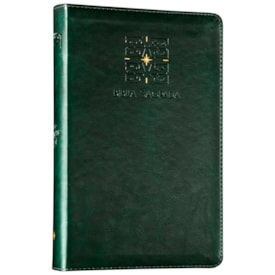 Bíblia The Purpose Book | A21 | Capa Couro Soft Verde Luz