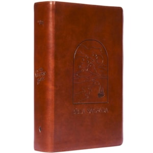 Bíblia The Purpose Book | A21 | Letra Normal | Espaço Para Anotações | Capa Couro Soft Janela