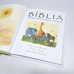 Bíblia Thomas Nelson Para Crianças | Capa Almofadada