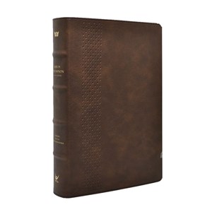 Bíblia Thompson do Colecionador |AEC | Letra Grande | Capa Luxo Marrom