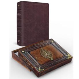 Bíblia Thompson do Colecionador |AEC | Letra Grande | Capa Luxo Marrom