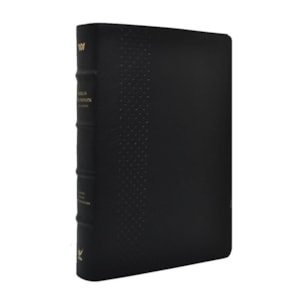 Segunda imagem do produto Bíblia Thompson do Colecionador | AEC | Letra Grande | Capa Luxo Preta