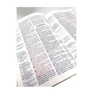 Bíblia Thompson do Colecionador | AEC | Letra Grande | Capa Luxo Preta
