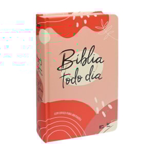 Bíblia Todo Dia com Espaço para Anotações | AM | Letra Normal | Capa Dura Aquarela