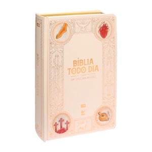 Bíblia Todo Dia com Espaço para Anotações | AM | Letra Normal | Capa Dura Vitral