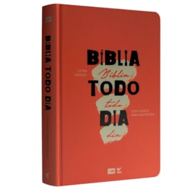 Bíblia Todo Dia Laranja | AM |  Letra Grande